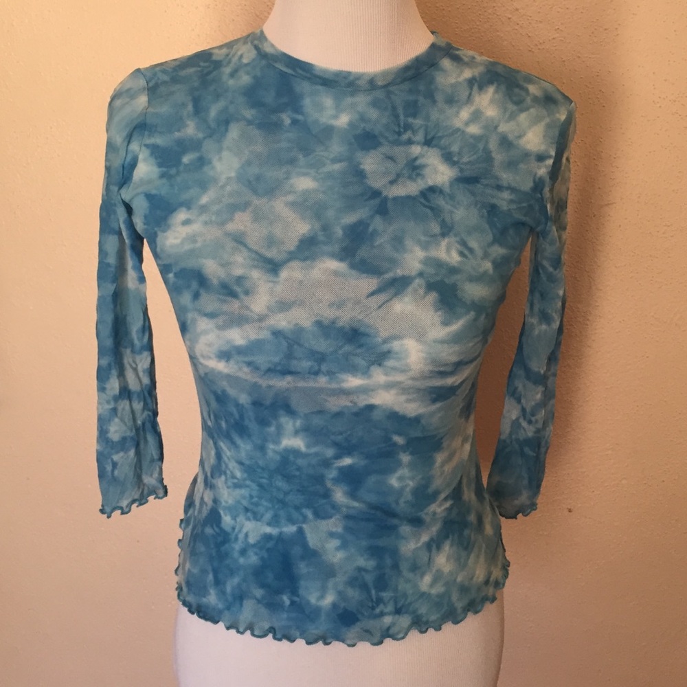 Sweet Pea tie dye top